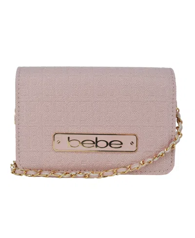 Bebe Women's Thea Mini Crossbody Bag In Pink