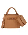 Bebe Women's Thea Mini Satchel Bag In Brown