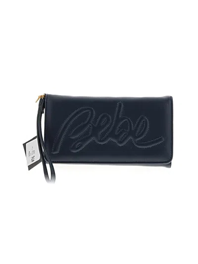 Pre-owned Bebe Wristlet In Blue