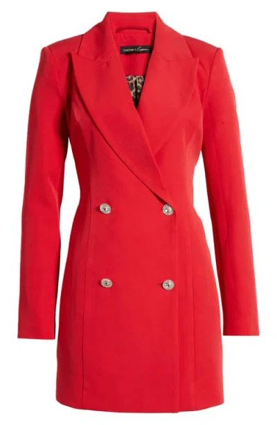 Bebe X Ciara X Ciara Bold Blazer Dress In Red