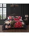 Bebejan 220 Thread Count Flower Garland Reversible Comforter Set In Multi