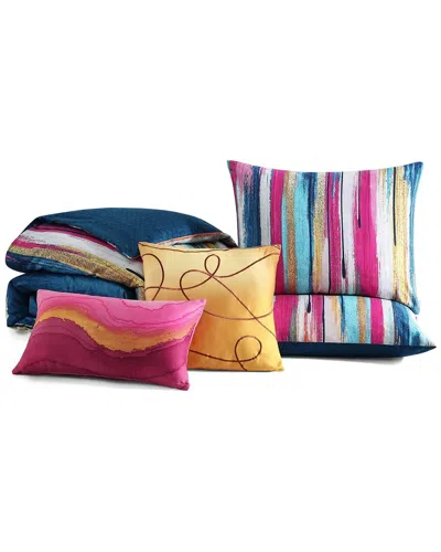 Bebejan 220 Thread Count Modern Palette Comforter Set In Multi