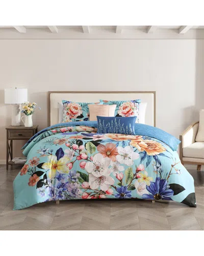 BEBEJAN BEBEJAN 220 THREAD COUNT REVERIE REVERSIBLE COMFORTER SET