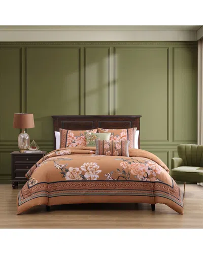 BEBEJAN BEBEJAN 220 THREAD COUNT ROSSANA REVERSIBLE COMFORTER SET