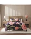 Bebejan 220 Thread Count Serenade Reversible Comforter Set In Multi