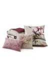 Bebejan 5-piece Purple Lilies Reversible Comforter Set In Purple