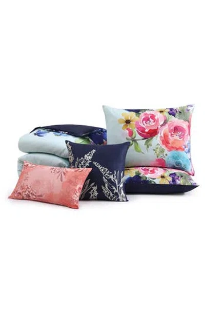 Bebejan Aqua Fiesta Reversible 5-piece Comforter Set In Blue