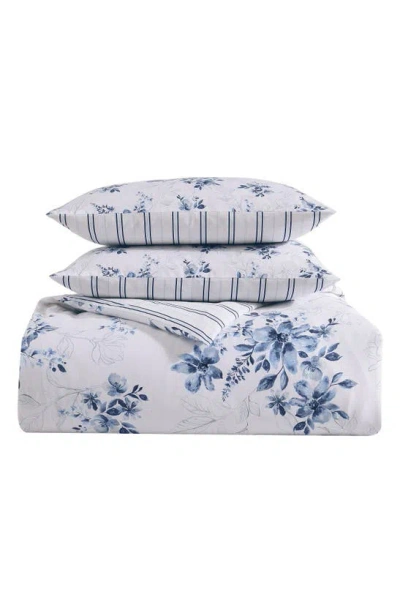 Bebejan Blue Art 5-piece Reversible Comforter Set