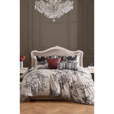 Bebejan French Cotton Sateen Comforter Set In Gray