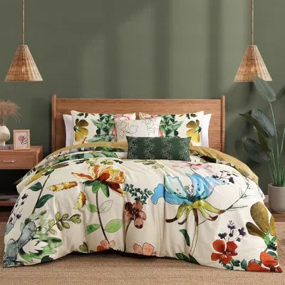 Bebejan Radiance 100% Cotton Sateen 5 Piece Reversible Comforter Set