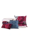 Bebejan Zinnia 5-piece Reversible Comforter Set In Red