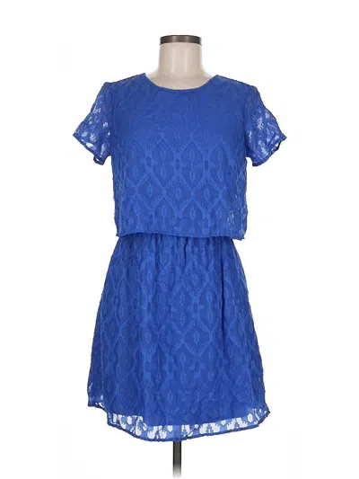 Pre-owned Bebop Casual Dress In Blue