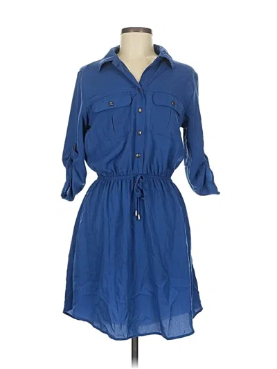 Pre-owned Bebop Casual Dress In Blue