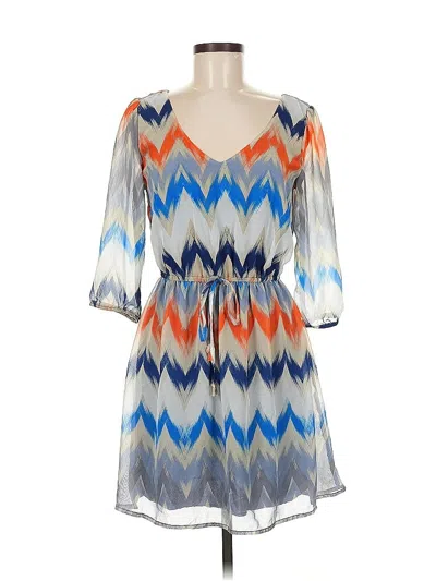 Pre-owned Bebop Casual Dress In Blue