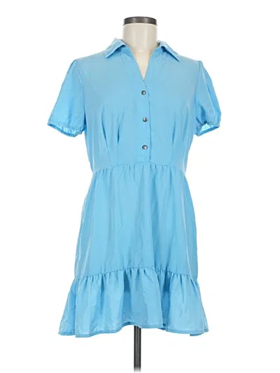 Pre-owned Bebop Casual Dress In Blue