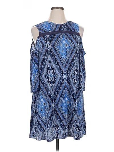 Pre-owned Bebop Casual Dress In Blue