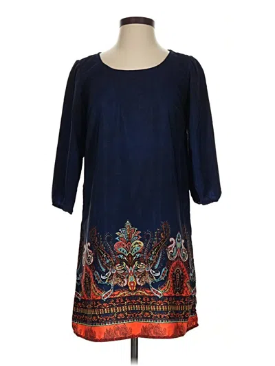 Pre-owned Bebop Casual Dress In Blue