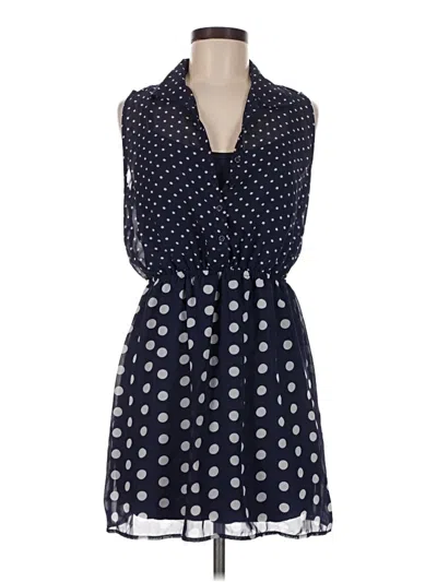 Pre-owned Bebop Casual Dress In Blue