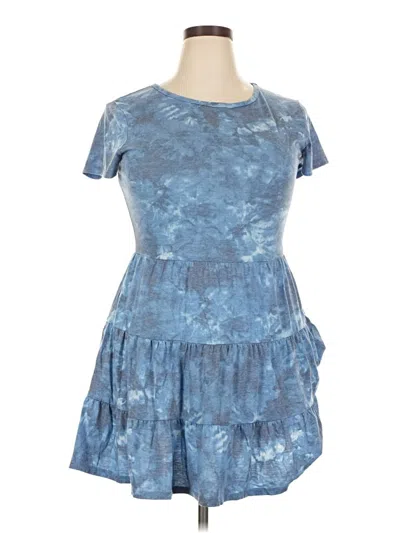 Pre-owned Bebop Casual Dress In Blue