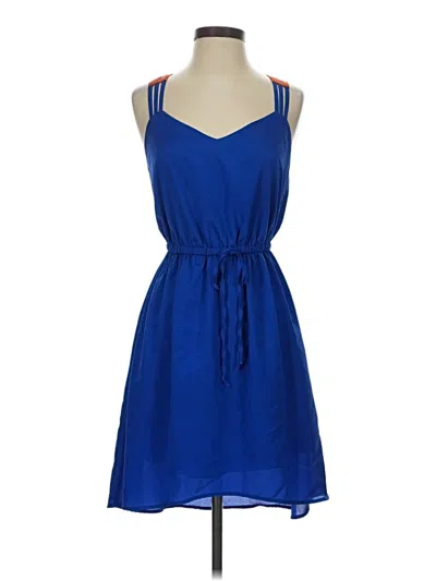 Pre-owned Bebop Casual Dress In Blue