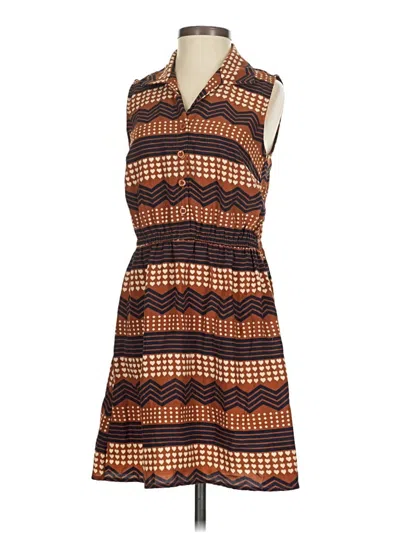 Pre-owned Bebop Casual Dress In Brown