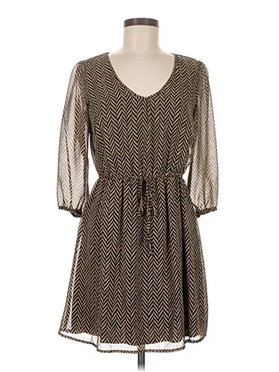Pre-owned Bebop Casual Dress In Brown