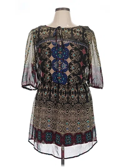 Pre-owned Bebop Casual Dress In Brown
