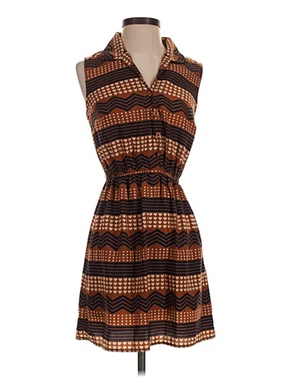 Pre-owned Bebop Casual Dress In Brown