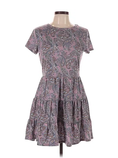 Pre-owned Bebop Casual Dress In Gray