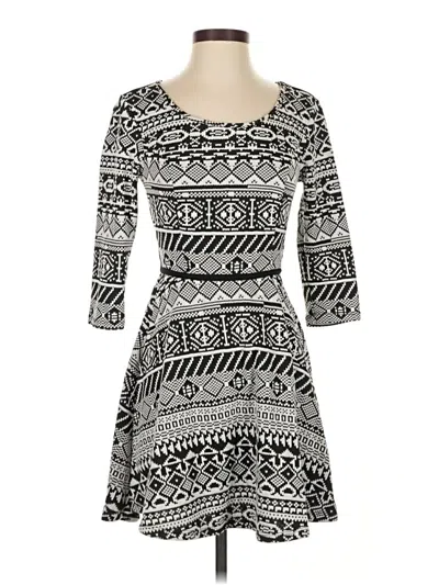 Pre-owned Bebop Casual Dress In Gray