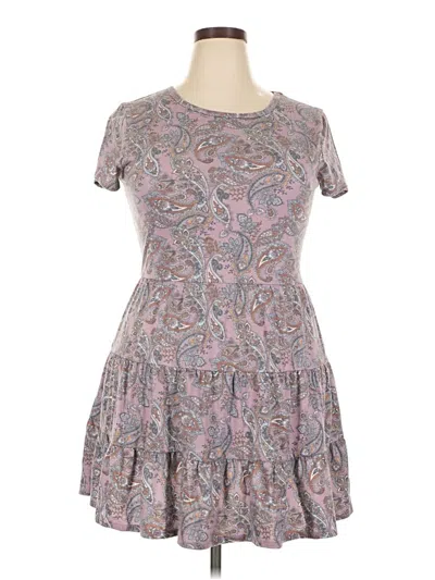 Pre-owned Bebop Casual Dress In Gray