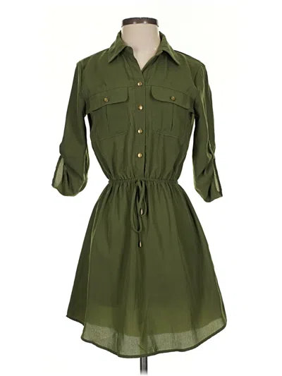Pre-owned Bebop Casual Dress In Green