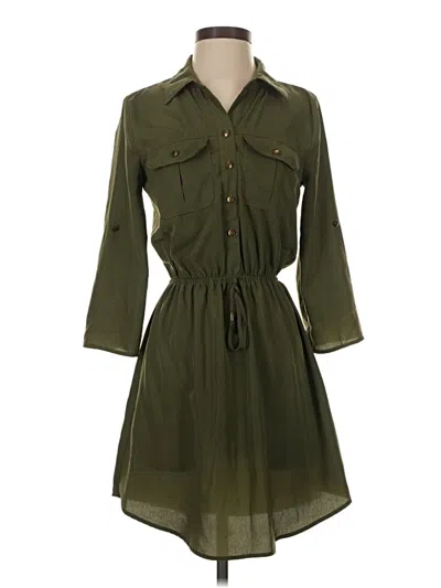 Pre-owned Bebop Casual Dress In Green