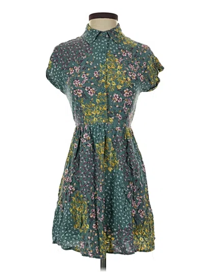 Pre-owned Bebop Casual Dress In Green