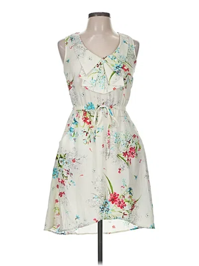 Pre-owned Bebop Casual Dress In Ivory