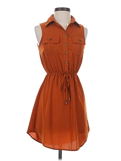 Pre-owned Bebop Casual Dress In Orange