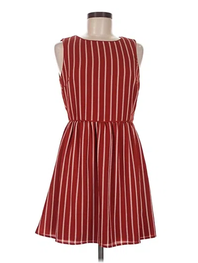 Pre-owned Bebop Casual Dress In Red