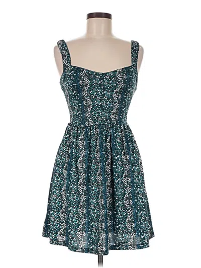 Pre-owned Bebop Casual Dress In Teal