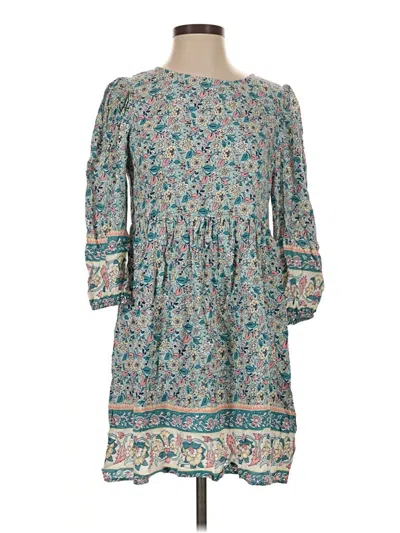 Pre-owned Bebop Casual Dress In Teal
