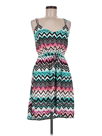 Pre-owned Bebop Casual Dress In Teal