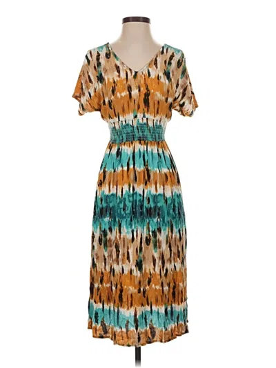 Pre-owned Bebop Casual Dress In Teal