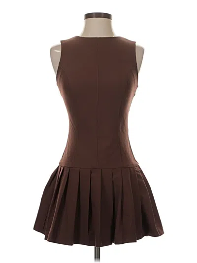 Pre-owned Bebop Cocktail Dress In Brown