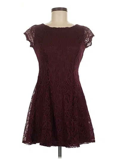 Pre-owned Bebop Cocktail Dress In Burgundy