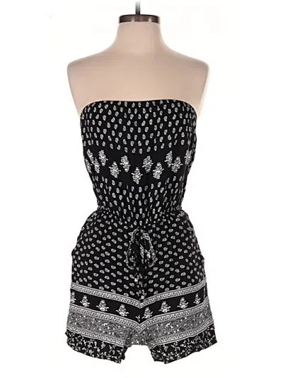 Pre-owned Bebop Romper In Black