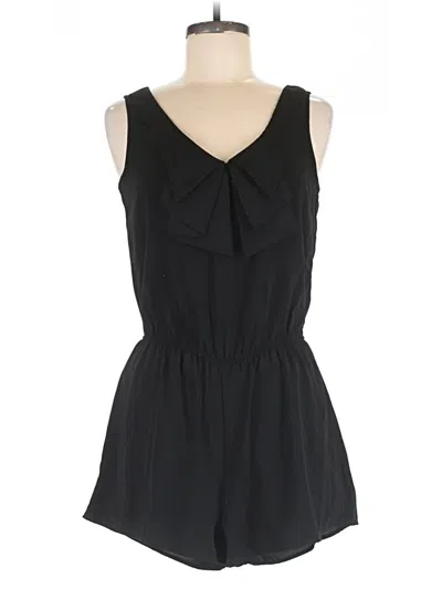 Pre-owned Bebop Romper In Black