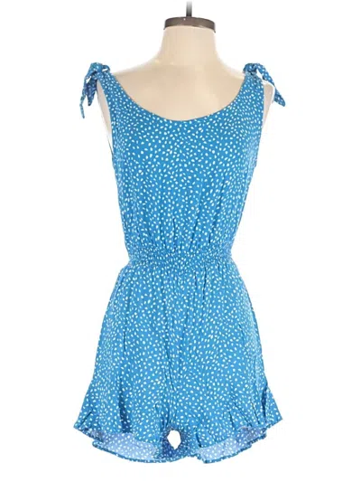 Pre-owned Bebop Romper In Blue