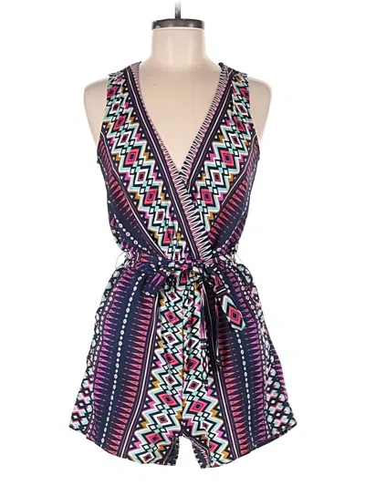 Pre-owned Bebop Romper In Blue