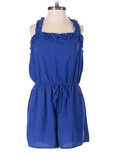 Pre-owned Bebop Romper In Blue