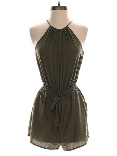 Pre-owned Bebop Romper In Green
