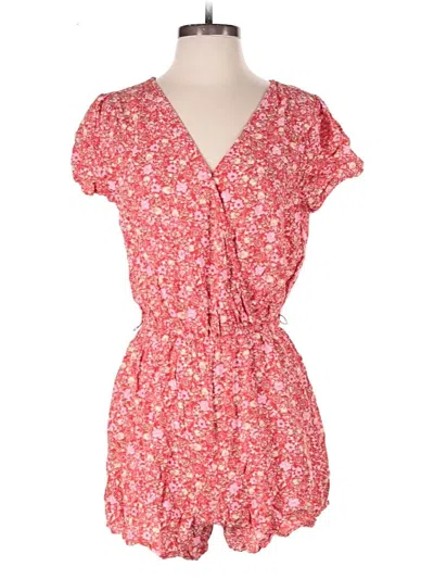 Pre-owned Bebop Romper In Pink